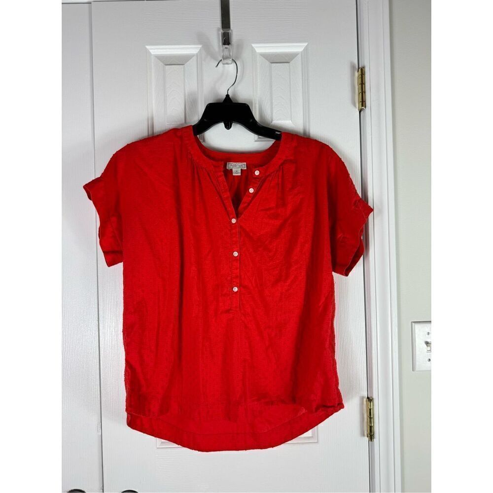 Point Sur Womens Blouse Size M
